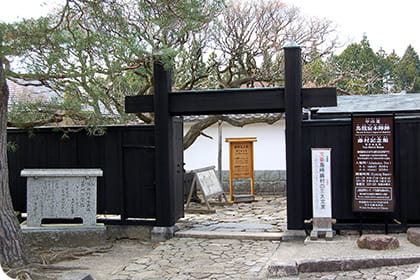 藤村記念館入口